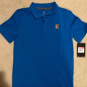 Boys size L Nike tennis polo shirt. NWT